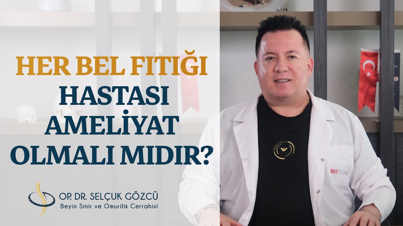 Op. Dr. Selçuk Gözcü - Beyin ve Sinir Hastalıkları Cerrahisi Uzmanı
